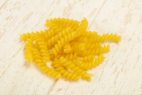 Raw Raw fusilly Italian pasta — Stock Photo, Image