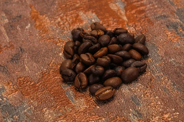 Grãos de café torrados para cozinhar — Fotografia de Stock