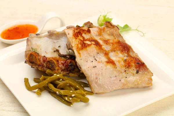 kavrulmuş yedek kaburga