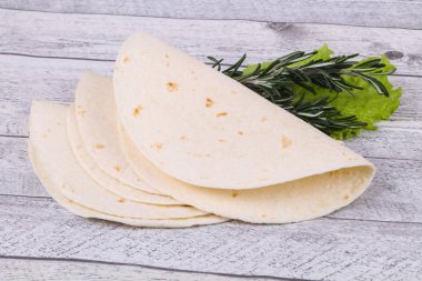 Boş homamade tortilla