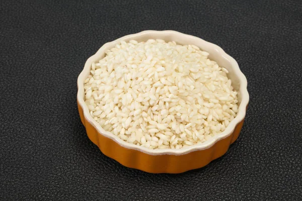 Arborio rice for Italian risotto — Stock Photo, Image