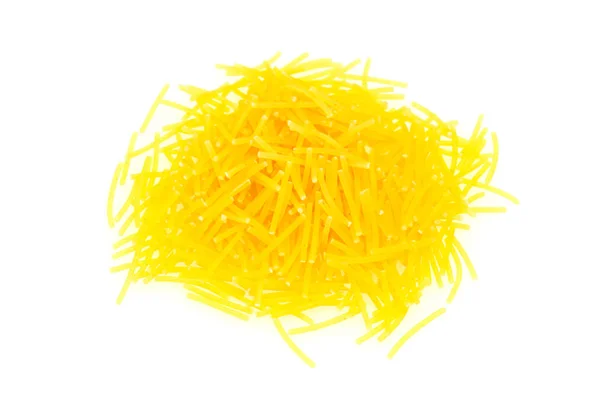 Vermicelles crus secs Pâtes italiennes — Photo