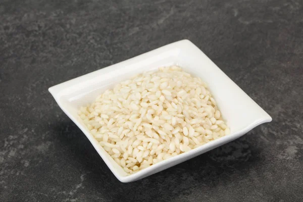 Arborio rijst voor Italiaanse risotto — Stockfoto