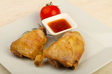 fırında tavuk budu