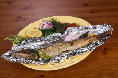 Limonlu pişmiş pike dolması