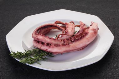 Lezzetli ahtapot tentacles