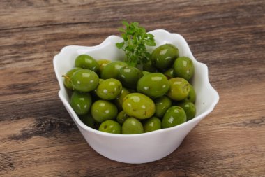 Kasede Yeşil Campo Gerçek zeytin