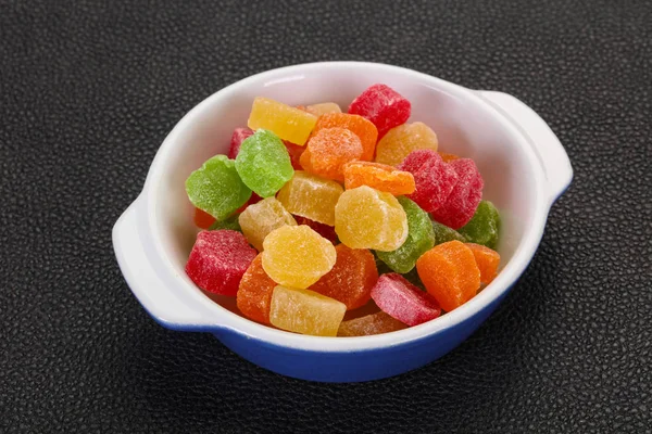 tatlı meyve şekerlenmiş