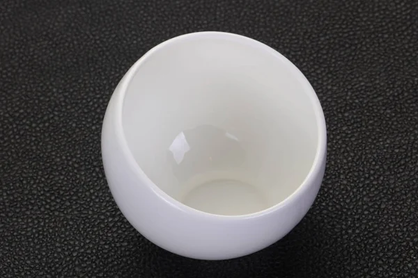 White porcelain bowl — Stock Photo, Image