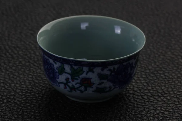 Vazio chinês xícara de chá — Fotografia de Stock