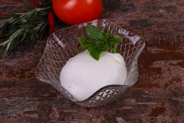 Mozzarella italiana palla di formaggio — Foto Stock