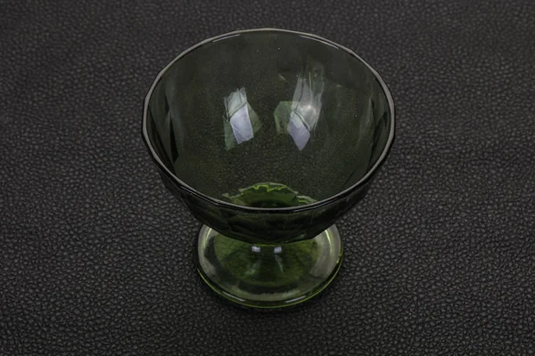 Empty glass bowl — Stock Photo, Image