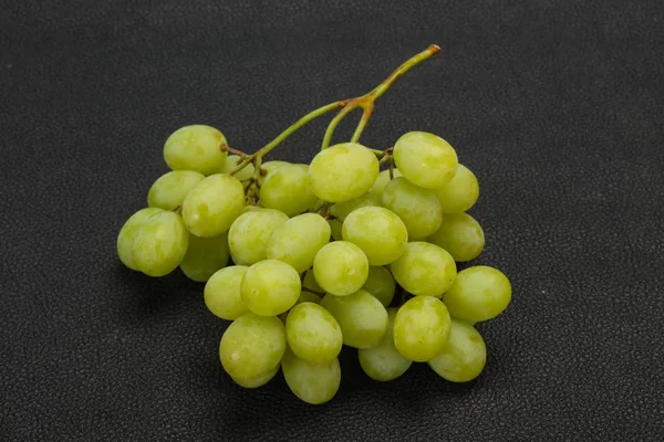 Sweet ripe Green grape branch — Stock Photo, Image