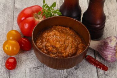 Ünlü Ispanyol Gazpacho domates çorbası