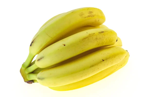 Banana heap isolado em branco — Fotografia de Stock