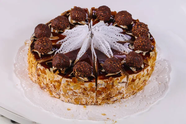 Delicatissima torta al cioccolato — Foto Stock