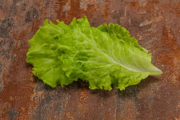 Cozinha dietética Folhas de salada verde — Fotografia de Stock