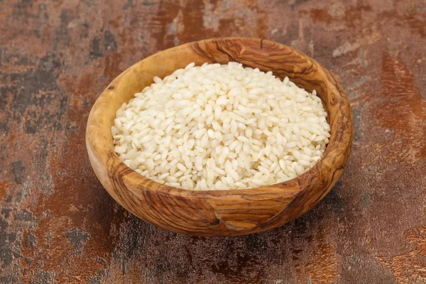 Arroz de Arborio de risoto italiano — Fotografia de Stock