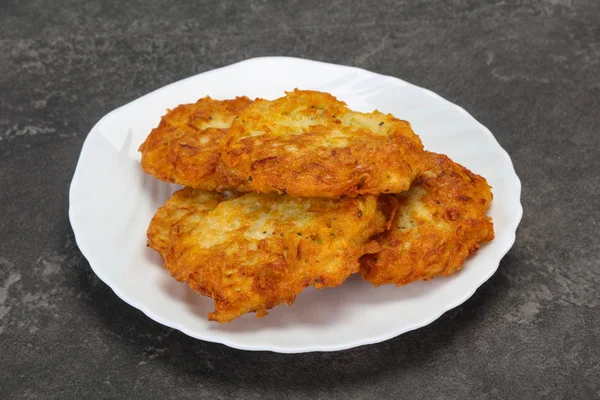 Kasede kavrulmuş patates krep