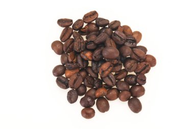 Pişirme için kavrulmuş kahve çekirdekleri