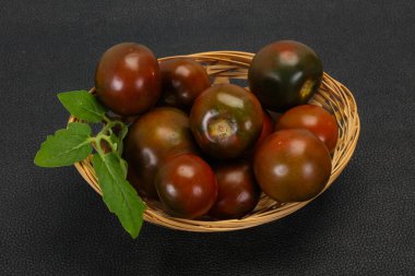 Siyah domates-lezzetli taze Kumato 