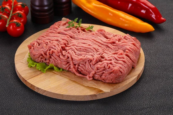 Rohes Putenhackfleisch — Stockfoto