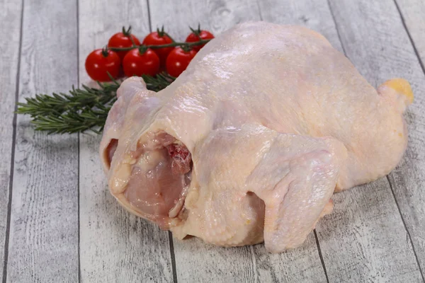 Raw chicken ready for cooking — Stock Photo, Image