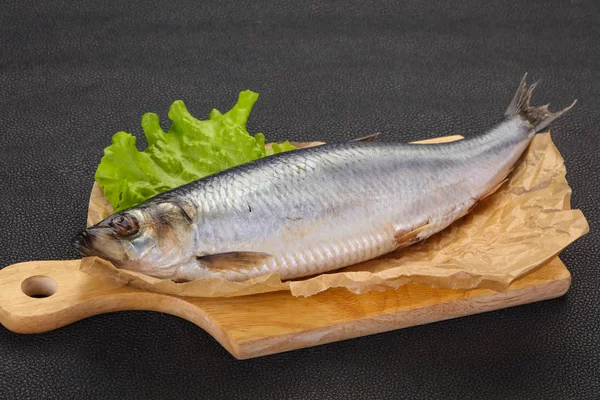 Salted herring fish — Stock Photo, Image