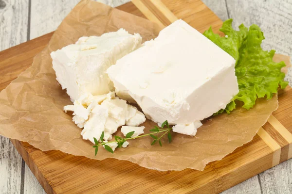 Feta tradizionale greca formaggio morbido — Foto Stock