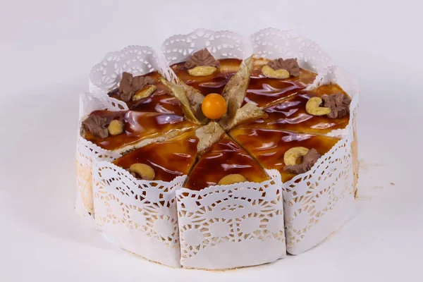 Dolce torta gustosa — Foto Stock