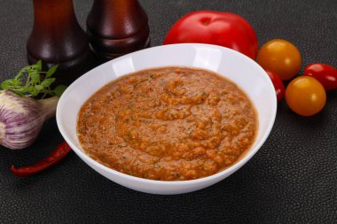Ünlü Ispanyol Gazpacho domates çorbası