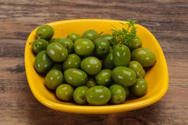 Kasede Yeşil Campo Gerçek zeytin