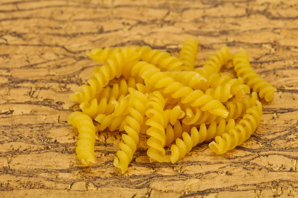 Raw Raw fusilly Italian pasta — Stock Photo, Image