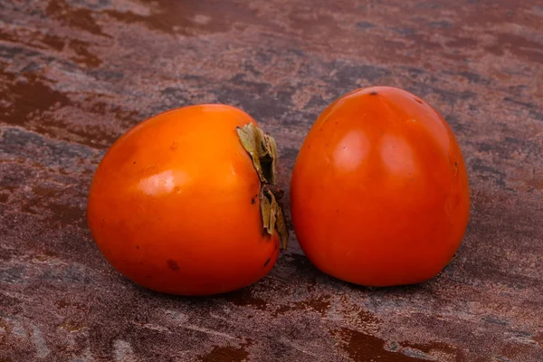 Persimmon smaczny słodki — Zdjęcie stockowe