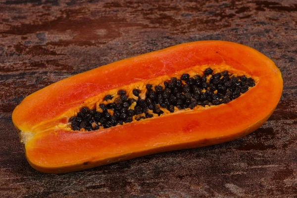 Deliciosa fruta madura sabrosa Papaya — Foto de Stock