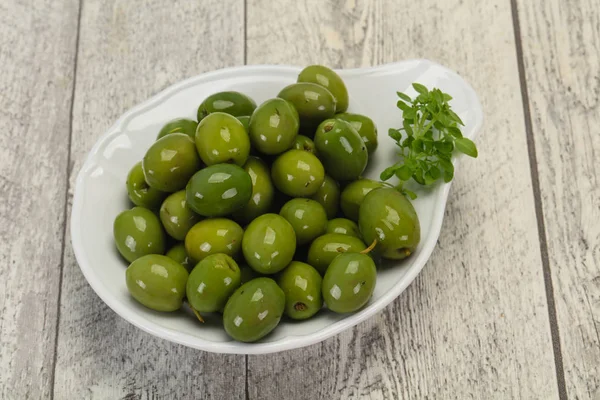 Kasede Yeşil Campo Gerçek zeytin