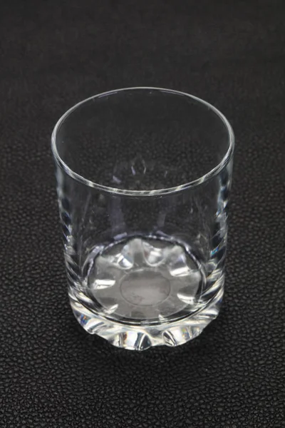 Üres üveg pohár — Stock Fotó