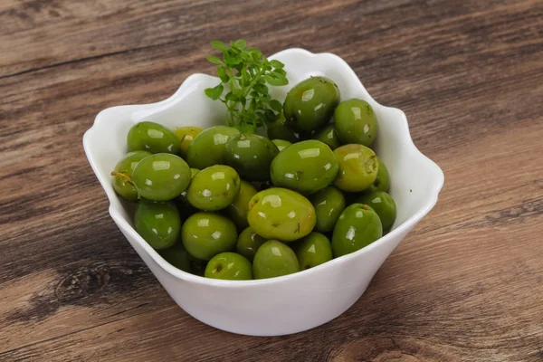 Kasede Yeşil Campo Gerçek zeytin