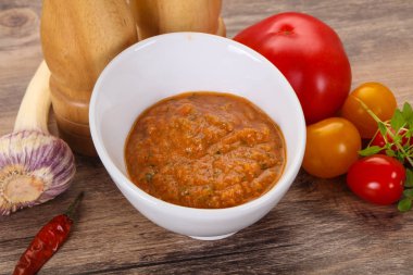 Ünlü Ispanyol Gazpacho domates çorbası