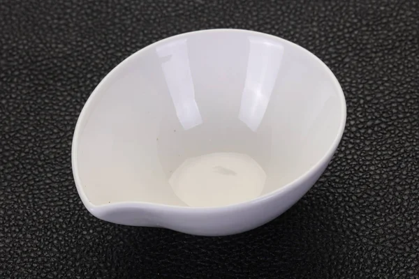 White porcelain bowl — Stock Photo, Image