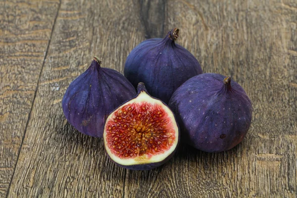 Fruta de figo fresca doce madura — Fotografia de Stock