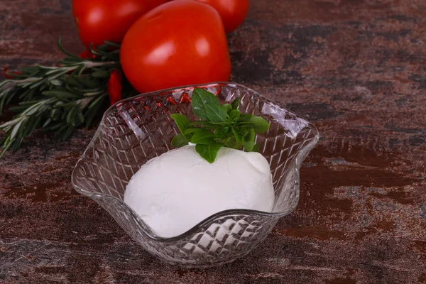 Italiensk Mozzarella ost bollen — Stockfoto