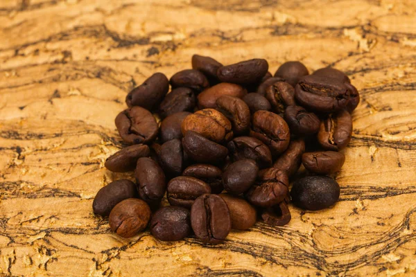 Grãos de café torrados para cozinhar — Fotografia de Stock