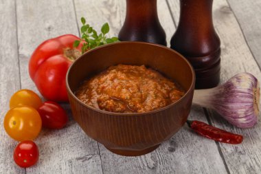 Ünlü Ispanyol Gazpacho domates çorbası