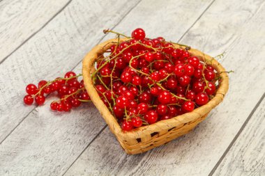 Tatlı lezzetli taze kırmızı frenk üzümü