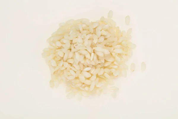 Rauwe Arborio rijst voor risotto — Stockfoto