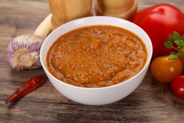 Ünlü Ispanyol Gazpacho domates çorbası