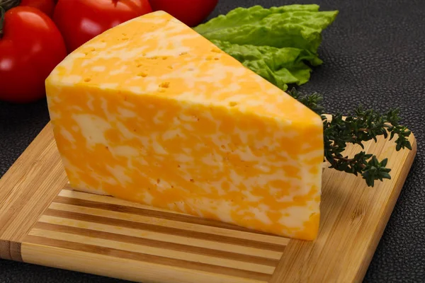 대리석 delicous 치즈 — 스톡 사진