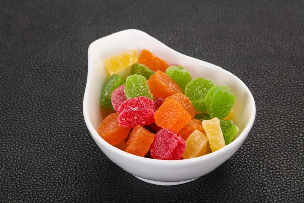 Sweet candied fruit — Stock Photo, Image