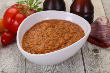 Ünlü Ispanyol Gazpacho domates çorbası